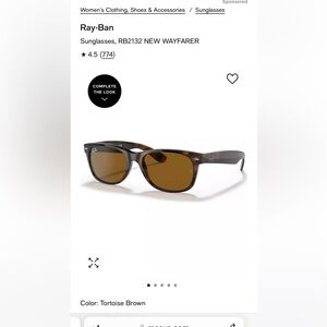 Ray Ban New Wayfarer Sunglasses